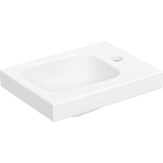 Geberit Geberit Icon light fontein 38cm 1 kraangat rechts zonder overloop mat wit 501.830.jt.1