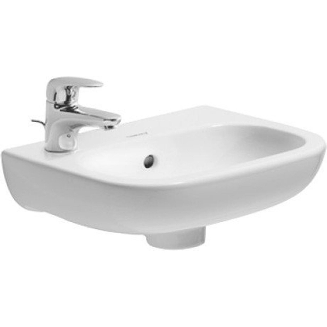Duravit Duravit D Code fontein met kraangat links 36x27cm wit 07053600092