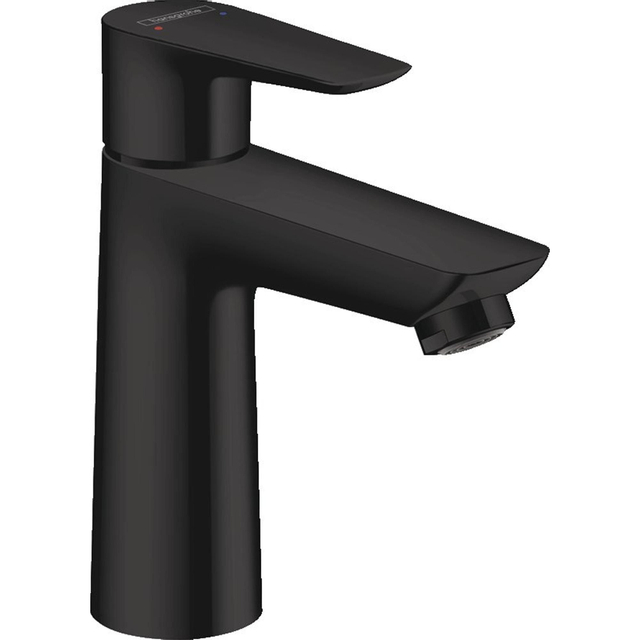 Hansgrohe Hansgrohe Talis E wastafelkraan 110 met waste mat zwart 71710670