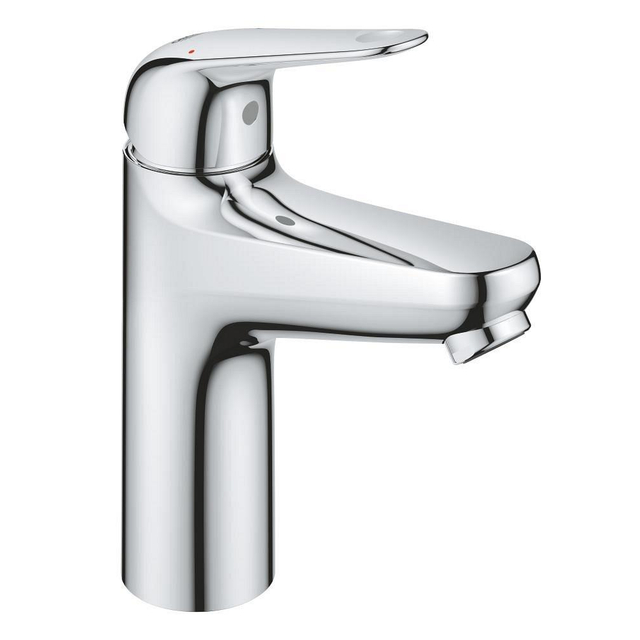Grohe GROHE Swift QuickFix Wastafelkraan - m-size - met push open waste - chroom 24326001