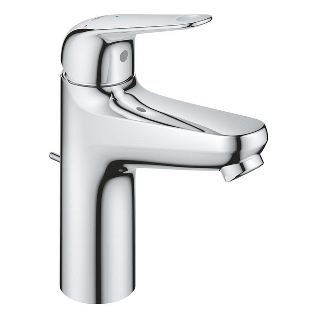 Grohe GROHE Swift QuickFix Wastafelkraan - m-size - met trekwaste - chroom 24328001