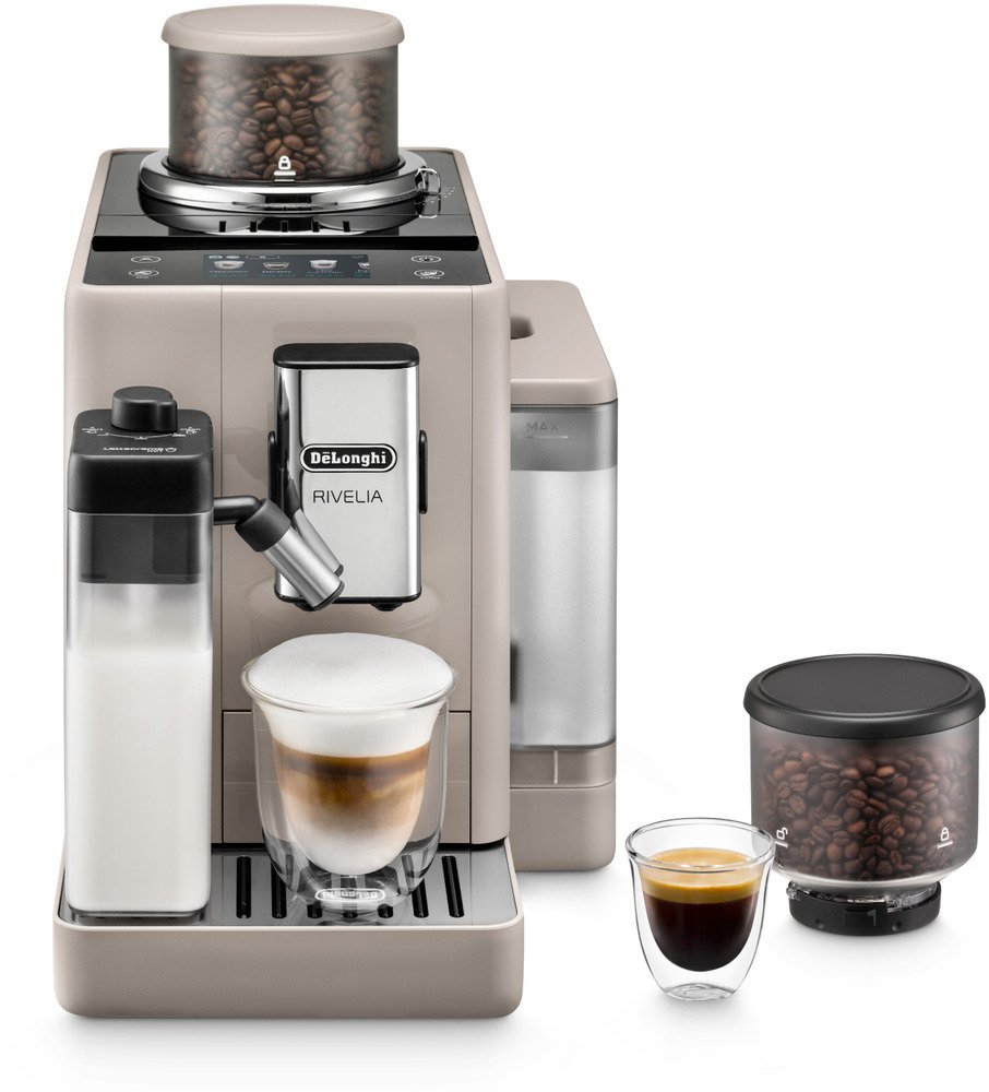 DeLonghi De'Longhi Rivelia EXAM440.55.BG | Espressomachines | Keuken&Koken - Koffie&Ontbijt | 8004399026711 - Beige