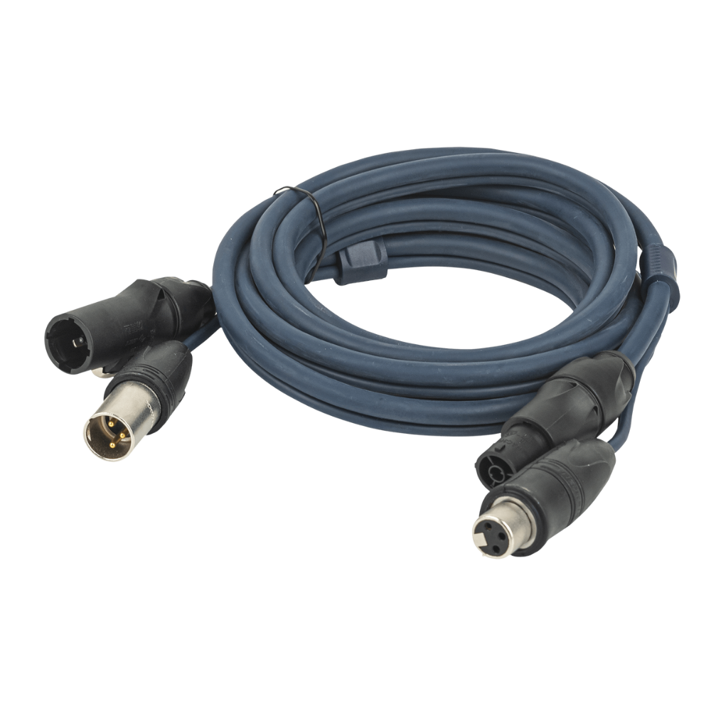 DAP DAP FP15 Hybride kabel powerCON True1 & 3-pin XLR 10m