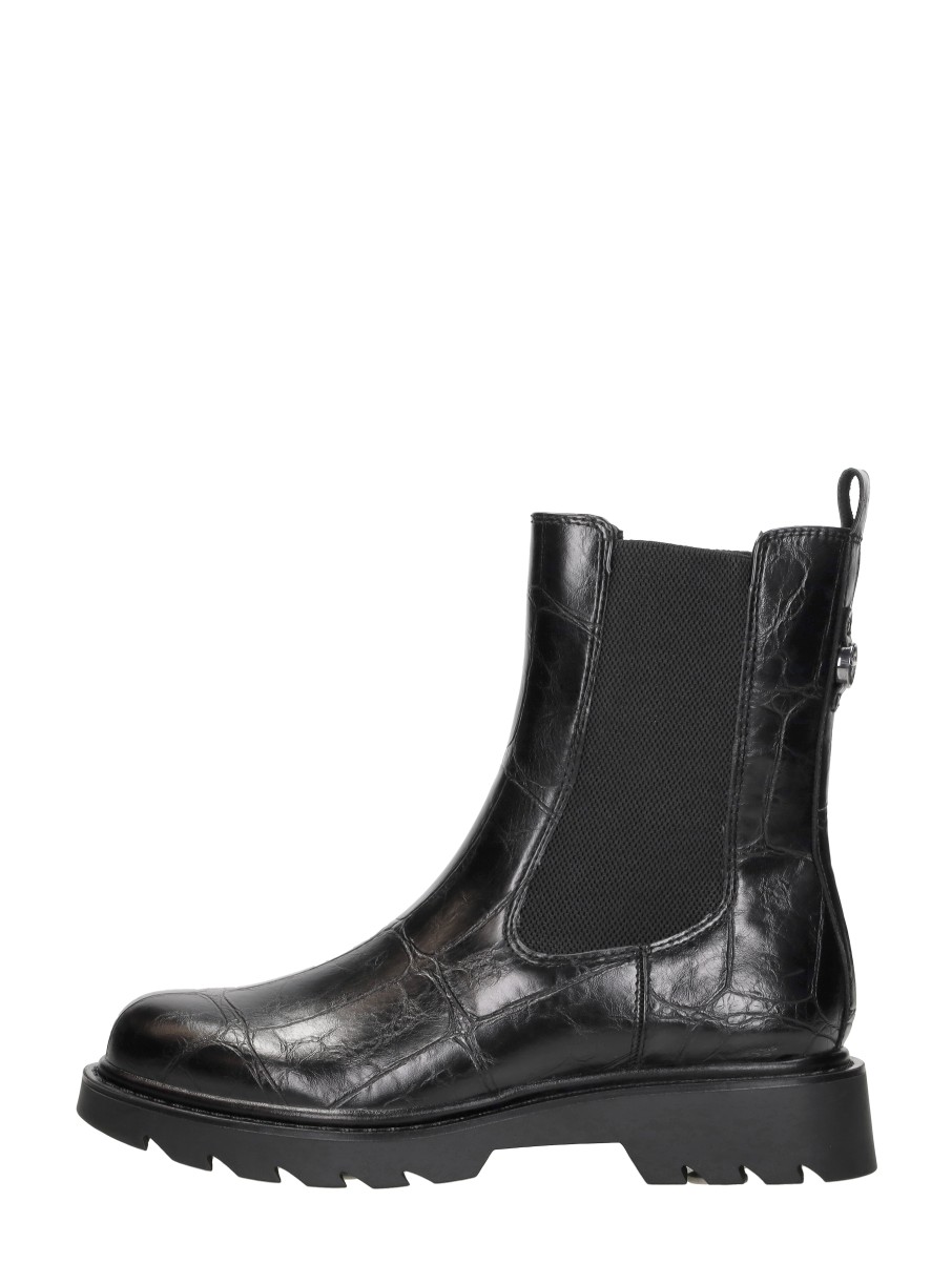 Tamaris Tamaris - Enkellaarsjes Plat - Zwart