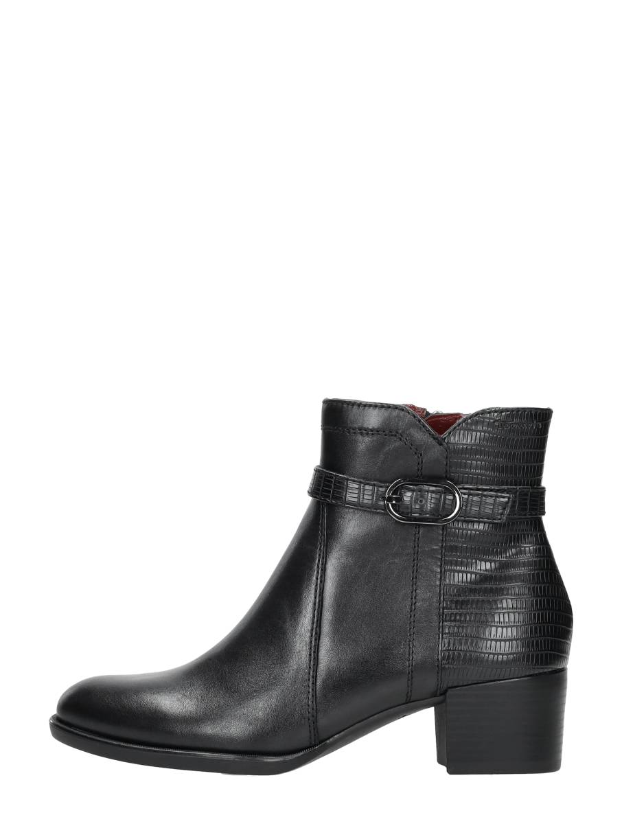 Tamaris Tamaris - Enkellaarsjes Hak - Zwart