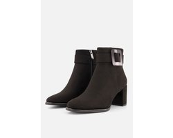 Marco Tozzi - Enkellaarsjes Hak - Zwart