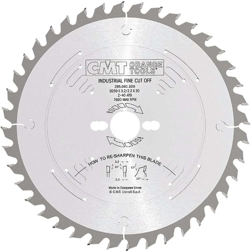 Cmt Disco de Sierra CMT 250x30 Z60