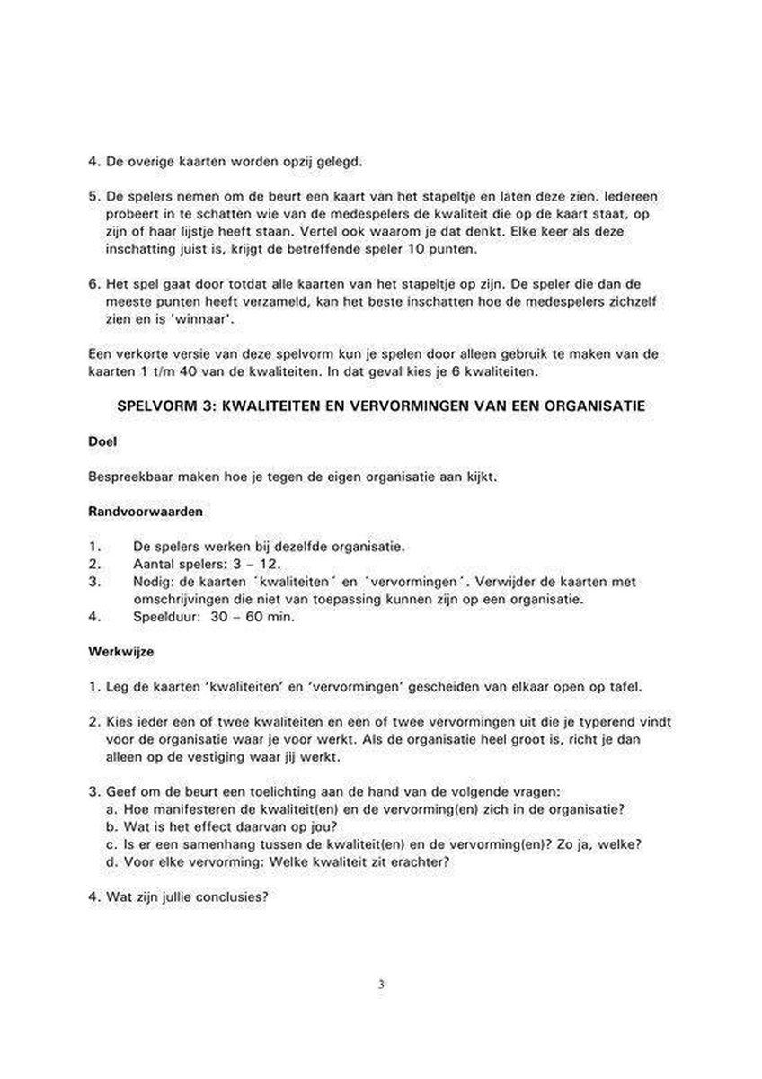 Gerrickens, Uitgeverij Kwaliteitenspel