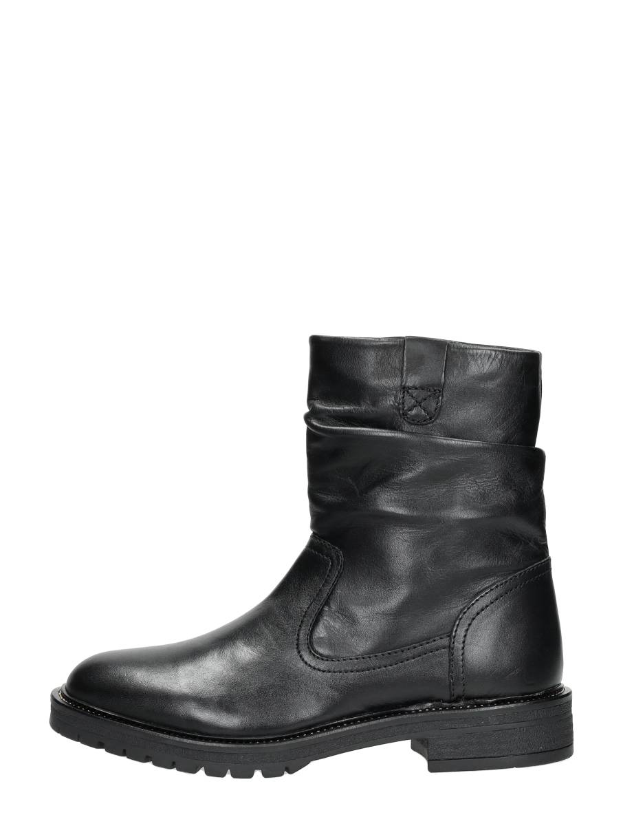 Sub55 Sub55 - Enkellaarsjes Plat - Zwart