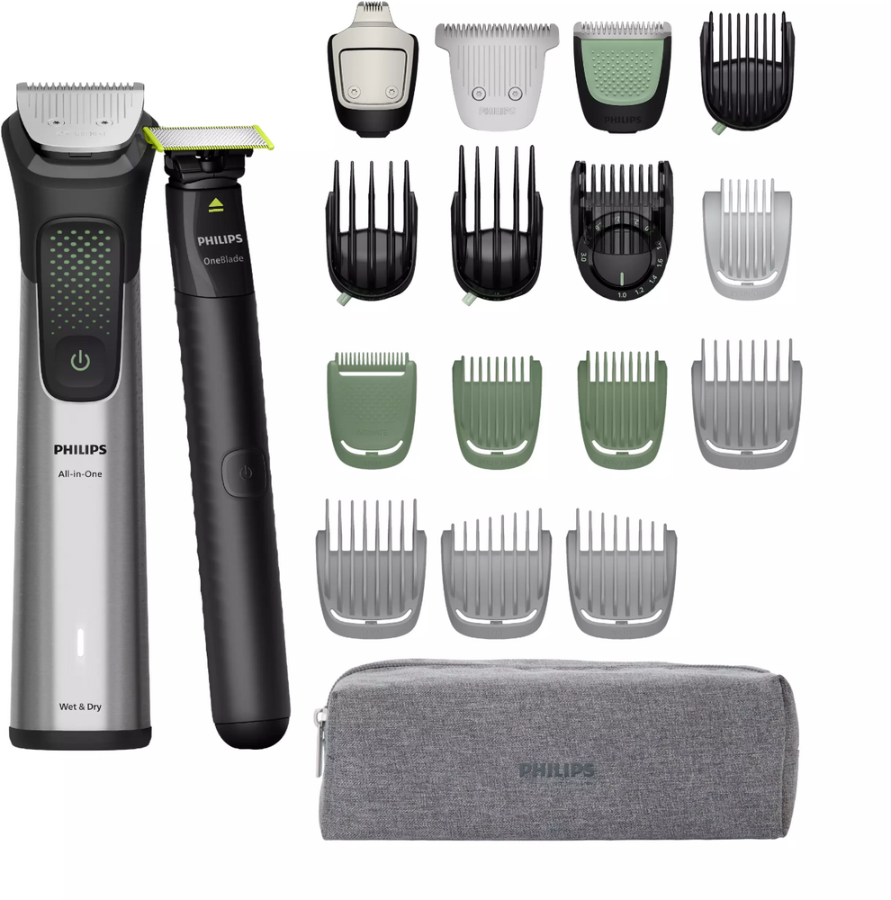 Philips Philips Multigroomer MG9557/15 | Trimmers | Verzorging&Beauty - Scheren&Ontharen | 8720689045094 - Silver
