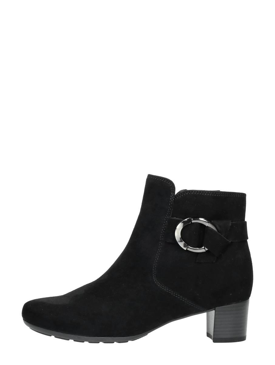 Gabor Gabor - Enkellaarsjes Hak - Zwart