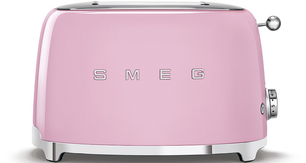 SMEG Smeg TSF01PKEU - Roos | Broodroosters | Keuken&Koken - Keukenapparaten | TSF01PKEU - Roze