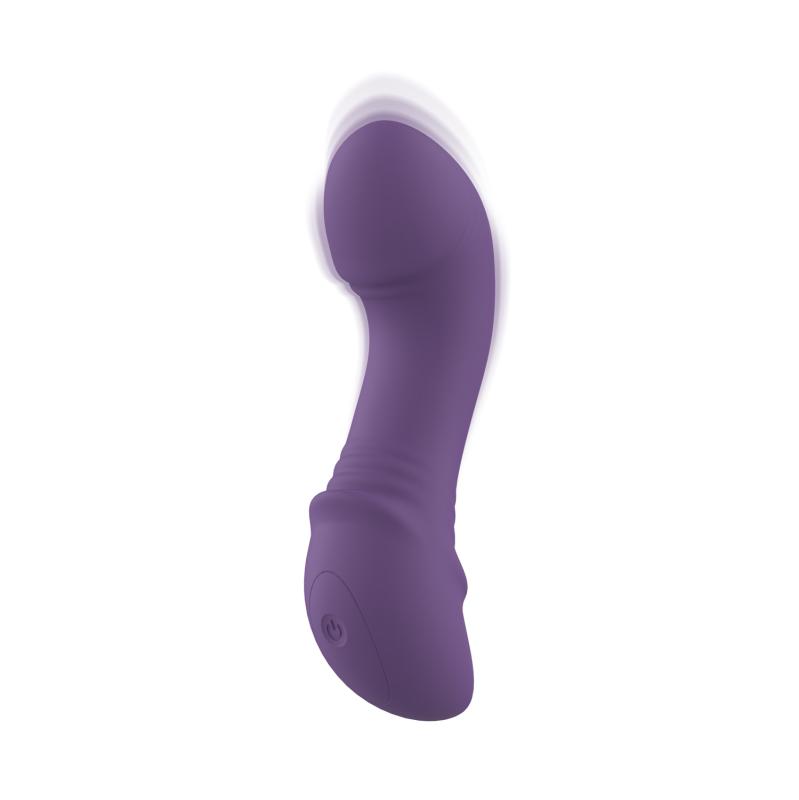 Teazers Teazers – Mini Thrusting Vibrator – Paars