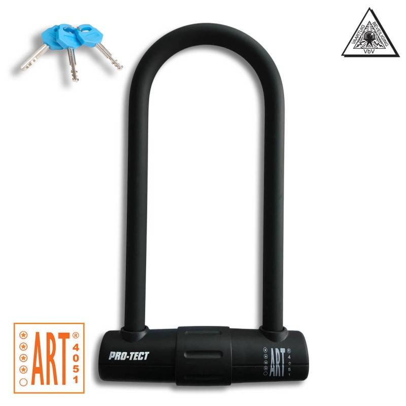Pro-Tect Beugelslot (320mm). Onbreekbaar slot met ART-4 keurmerk.