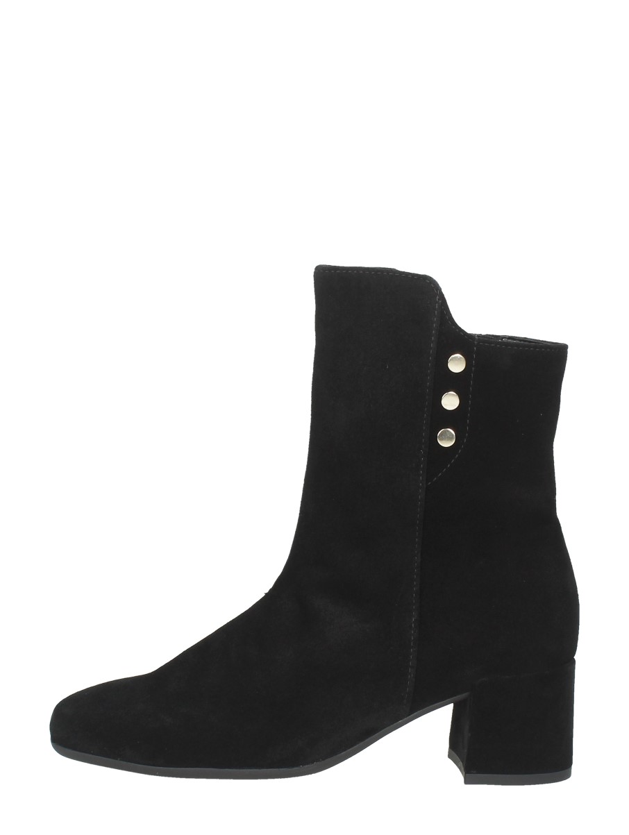 Gabor Gabor - Enkellaarsjes Hak - Zwart