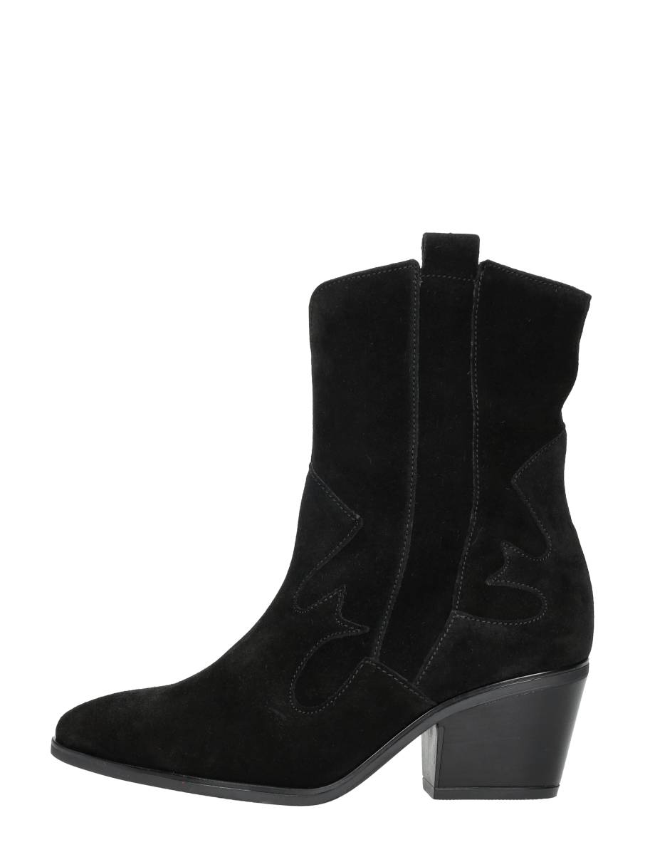 Gabor Gabor - Enkellaarsjes Hak - Zwart