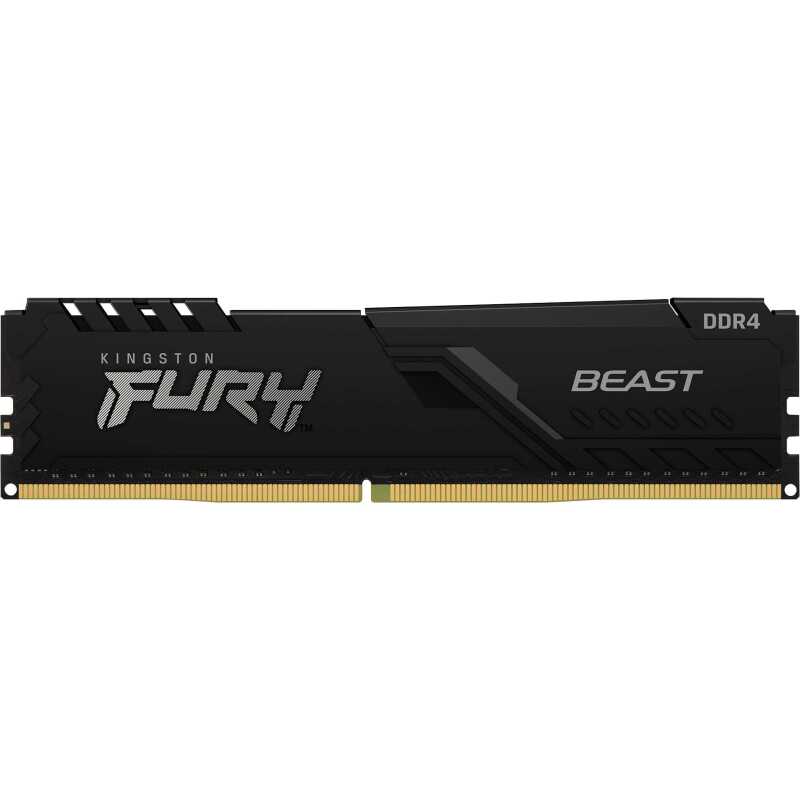 Kingston FURY Beast 16GB 3200MT/s DDR4 CL16 DIMM 1Gx8 Black, Memoria RAM