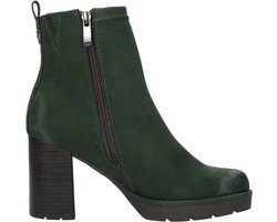 Marco Tozzi - Enkellaarsjes Hak - Groen