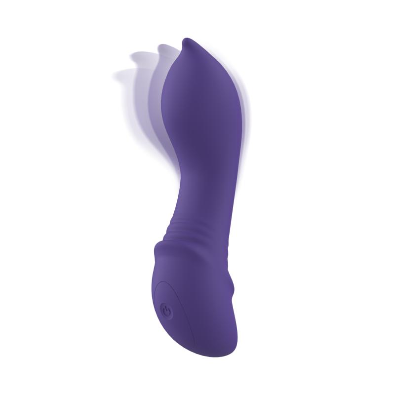 Teazers Teazers – Curling Mini Vibrator – Midnight Violet