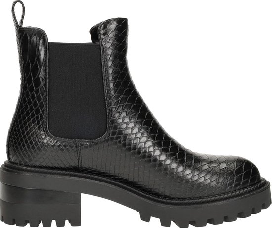 Sub55 - Enkellaarsjes Hak - Zwart