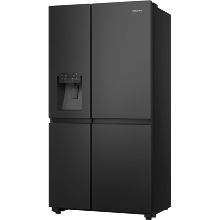 Hisense Hisense RS818N4TFC Amerikaanse koelkast - Zwart