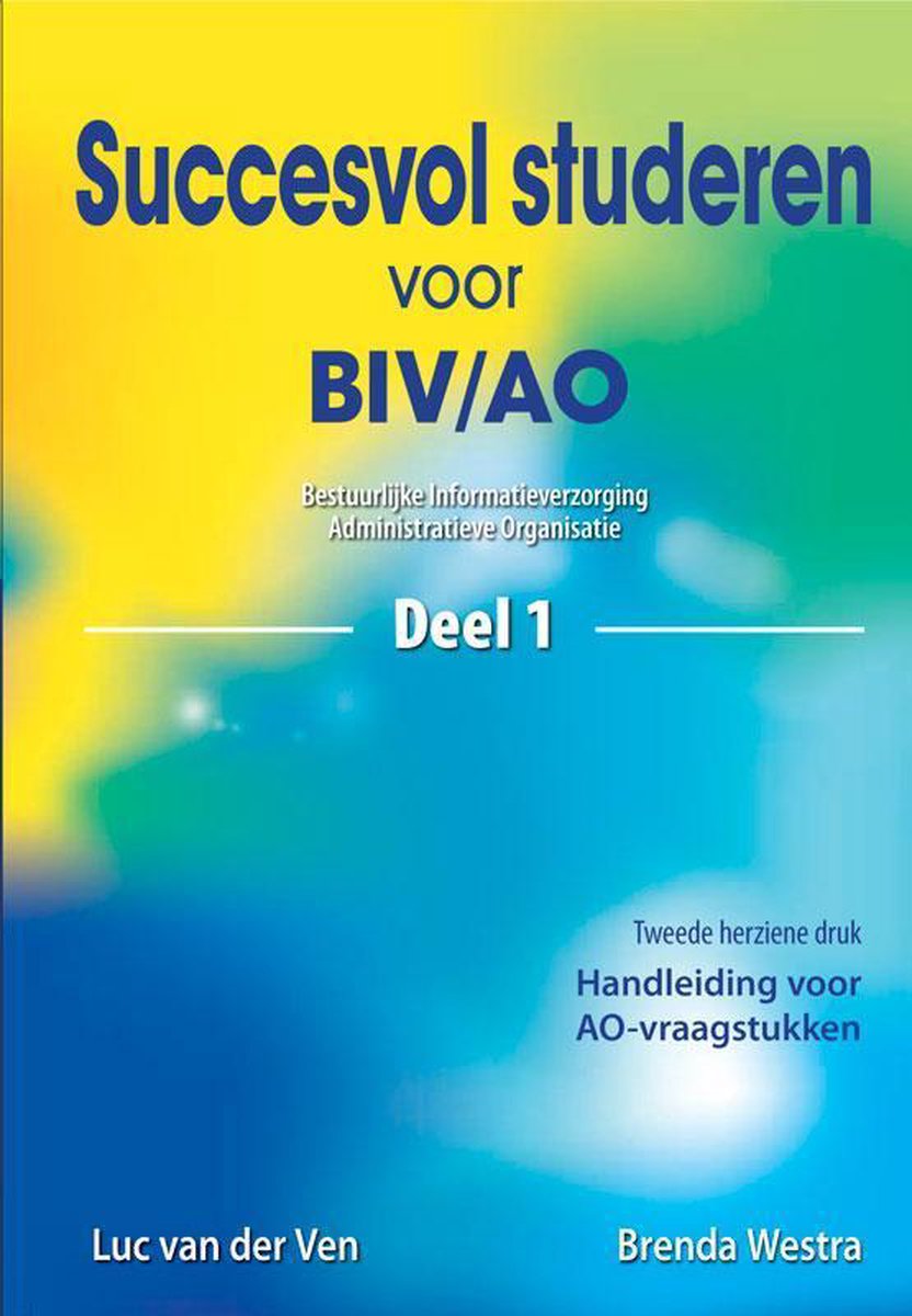 Pentagan Holding Books B.V. Succesvol studeren voor BIV/AO