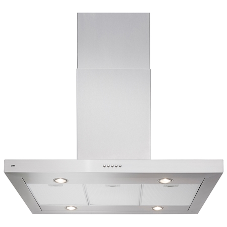 Etna ETNA ABE590RVS eiland afzuigkap - Silver