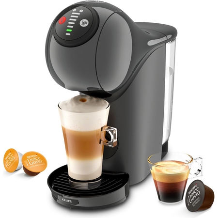 KRUPS KRUPS NESCAFE Dolce Gusto GENIO S KP243B Koffiecupmachine - Antraciet - Grijs
