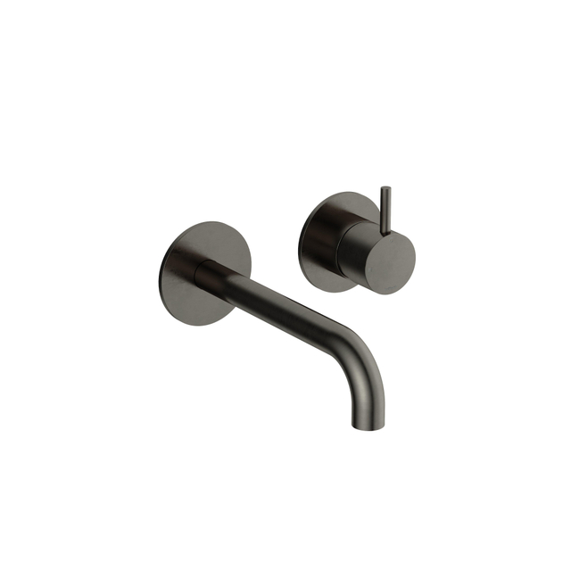 Hotbath Hotbath Cobber Afbouwdeel - voor wastafelkraan - 18cm uitloop - Verouderd IJzer CB105EXT18AI