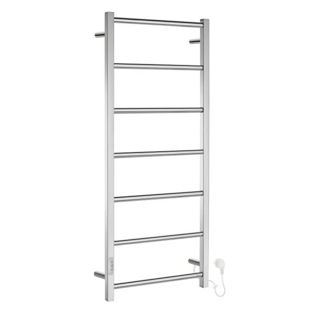 Smedbo Smedbo Dry Handdoekradiator - 50x121.2x11.2cm - ophangen - RVS Gepolijst Edelstaal FK706