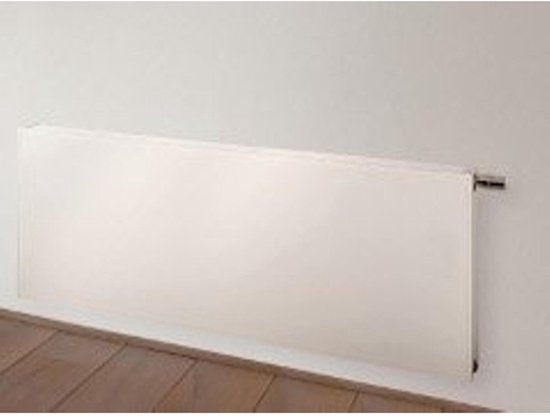 Vasco Flatline Paneelradiator type 22 400x1800mm 2083 watt vlak wit structuur 108f2240180190