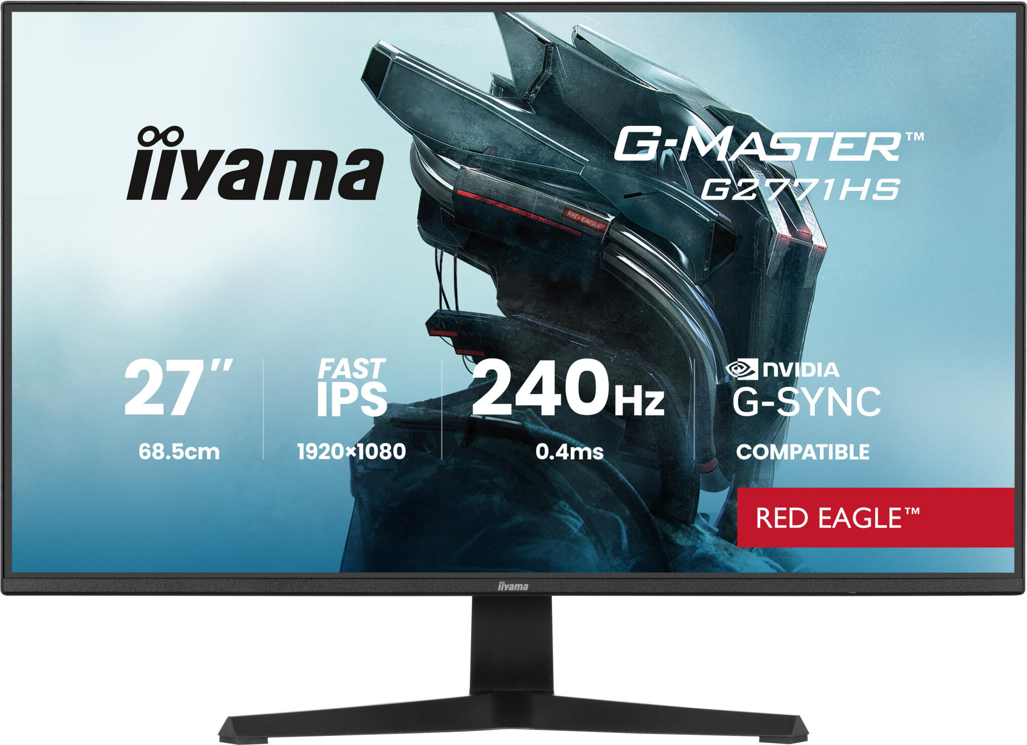 iiyama Iiyama G-Master G2771HS-B1 monitor - Zwart