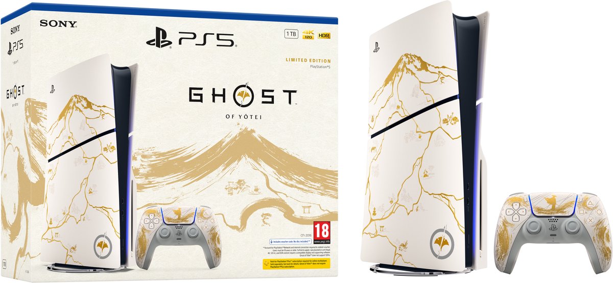 Sony PlayStation 5 Ghost of Yōtei Gold Limited Edition