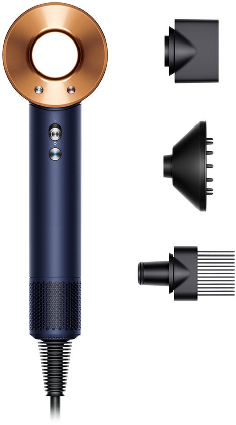 Dyson Supersonic Curly & Coily Föhn - Haardroger - Blue Copper