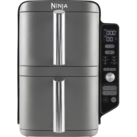 Ninja Ninja SL400EU Double Stack XL 2-Drawer Airfryer - Zwart