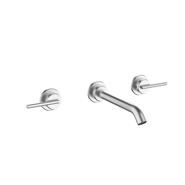 Crosswater Crosswater 3ONE6 Wastafelkraan - inbouw - 3 gats - RVS TL130WNS