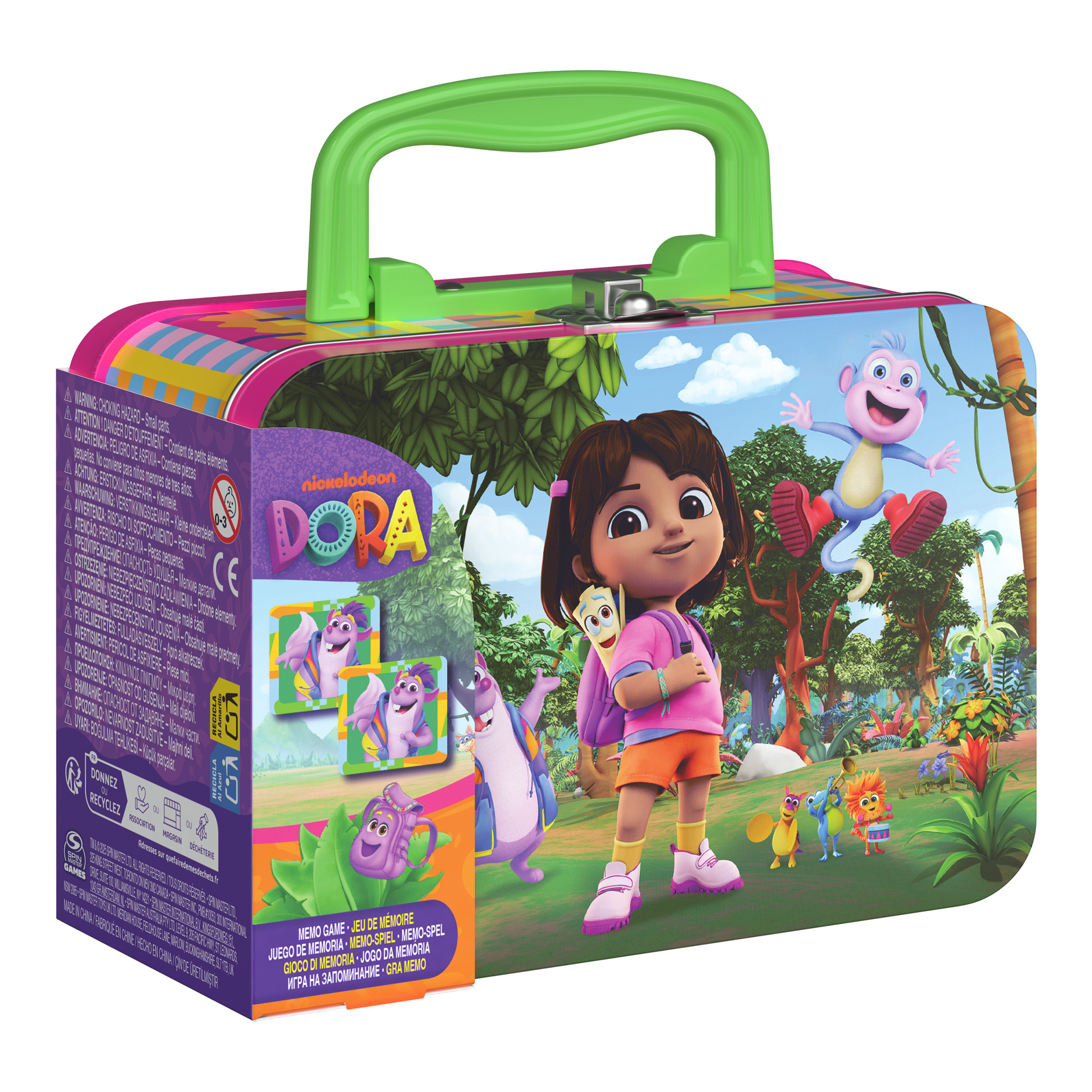 Top1Toys Spel Dora Memo Spel In Koffertje