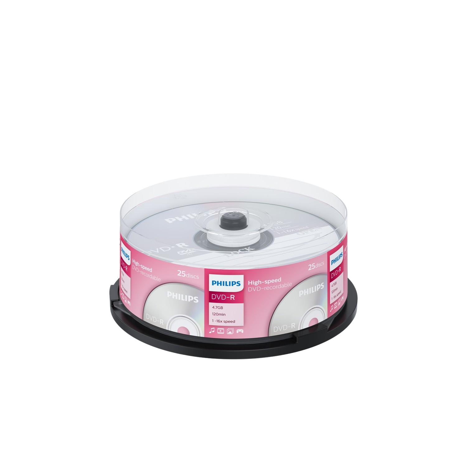 Philips Philips Dvd-r 47gb 16x Sp (25)