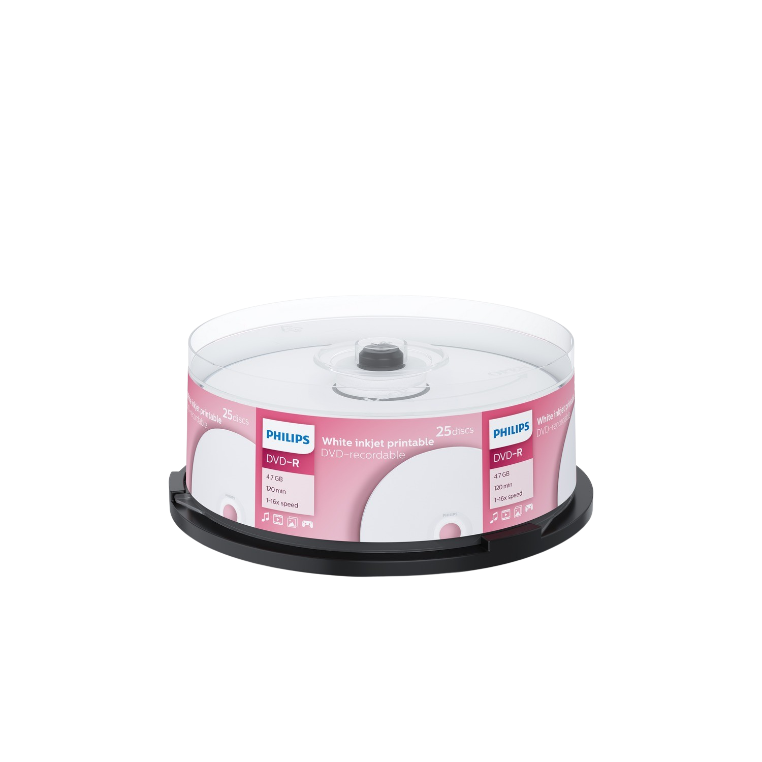 Philips Philips Dvd-r 47gb 16x Iw Sp (25)