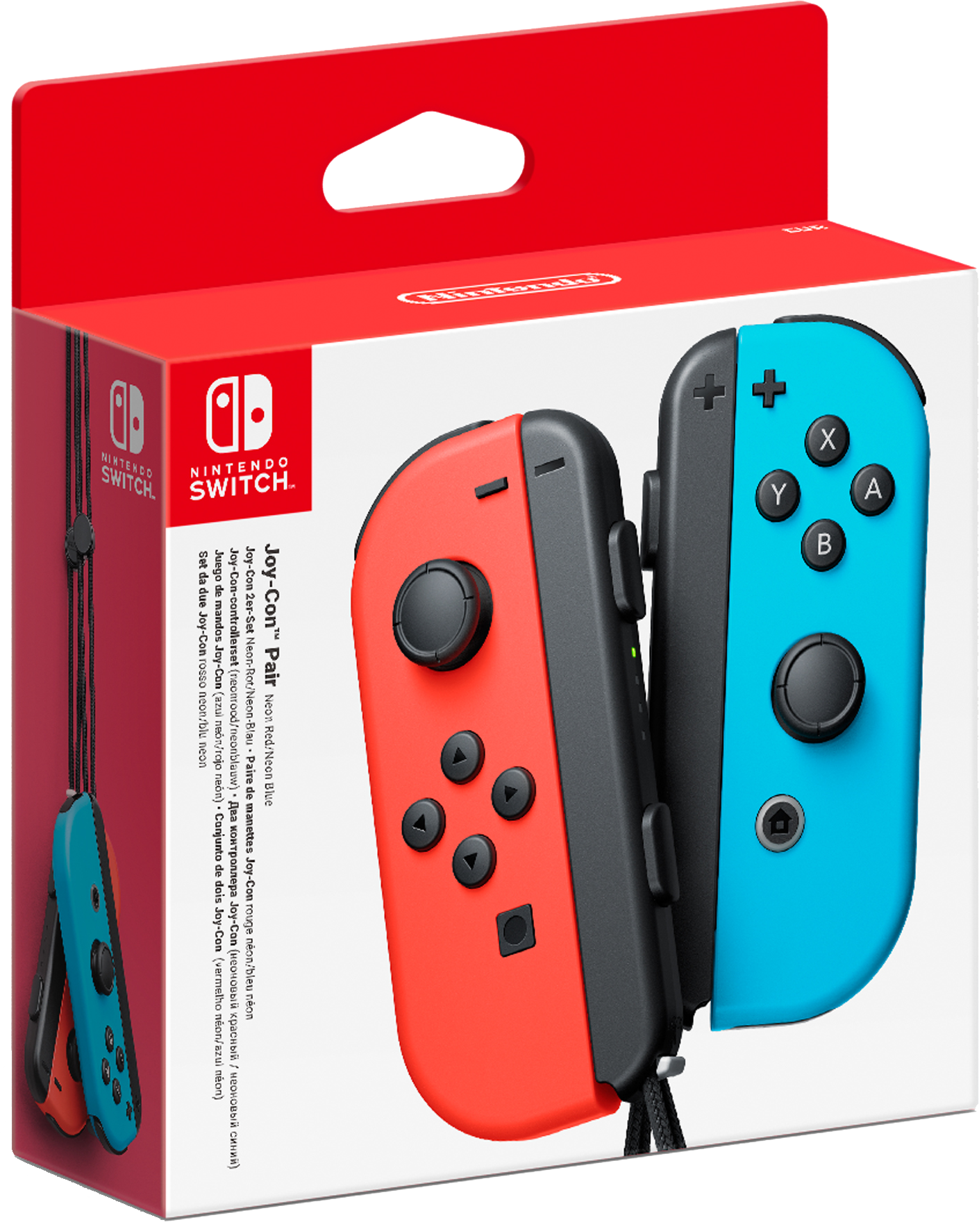 Nintendo Nintendo Joy-con-controllerset Rood En Blauw