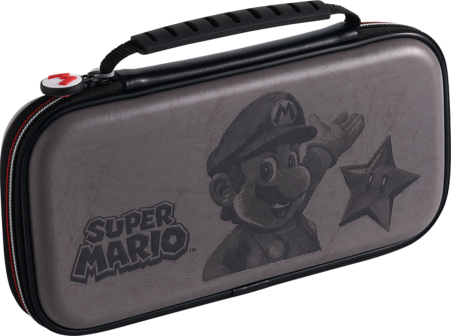 Bigben Mario Beschermhoes (grijs) - Nintendo Switch