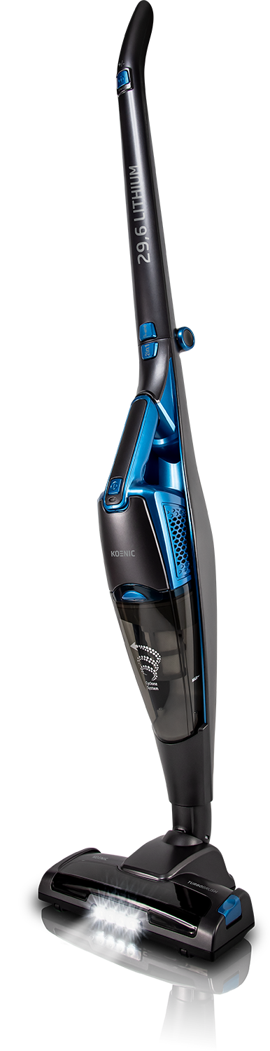 KOENIC Koenic Kvr 29620 Steelstofzuiger Incl. Kruimelzuiger Blauw