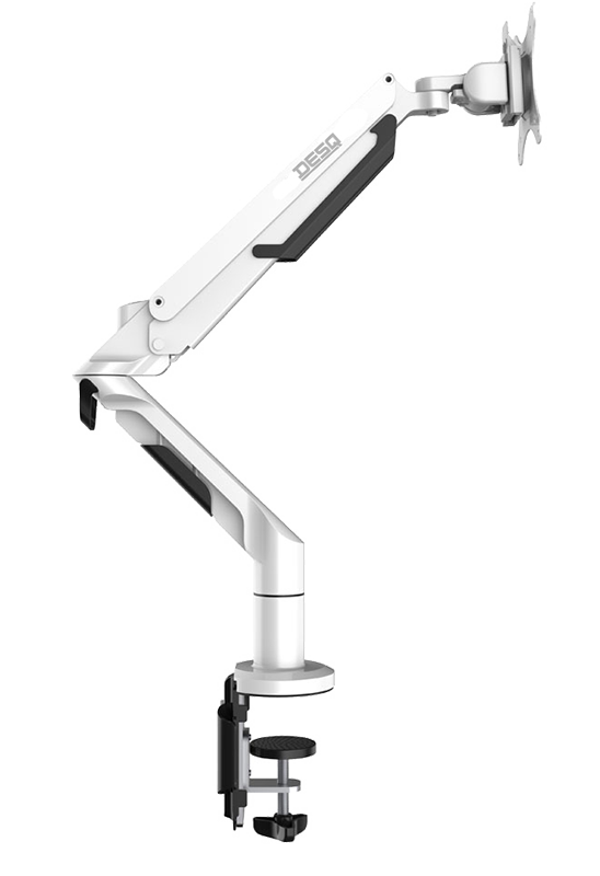 Desq Desq Monitorarm Met Gasveer Wit