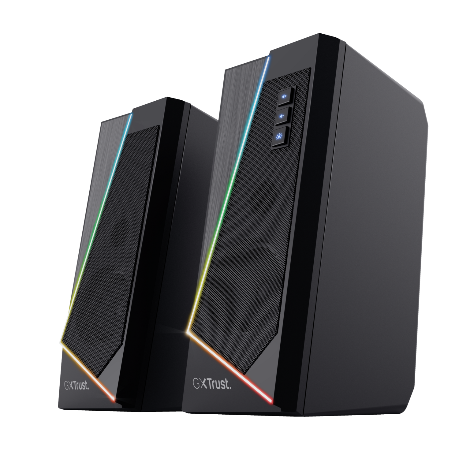 Trust Trust Gxt609 Zoxa - 2.0 Gamingspeaker Rgb-verlichting Zwart
