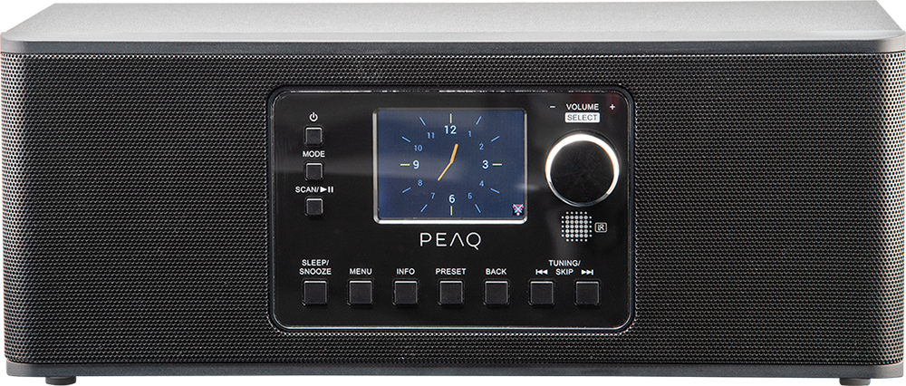 PEAQ Peaq Pdr 270 Bt Dab-radio Zwart