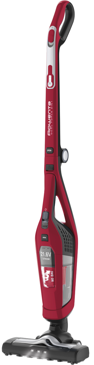 Rowenta Rowenta Dual Force 2-in-1 Rh6753 Rood