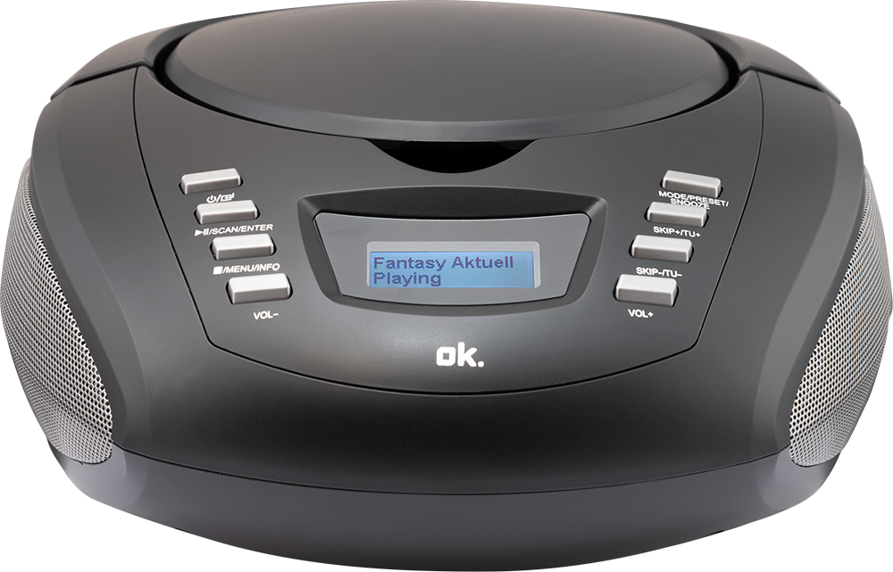 OK. OK. Orc 230 Dab-radio Zwart