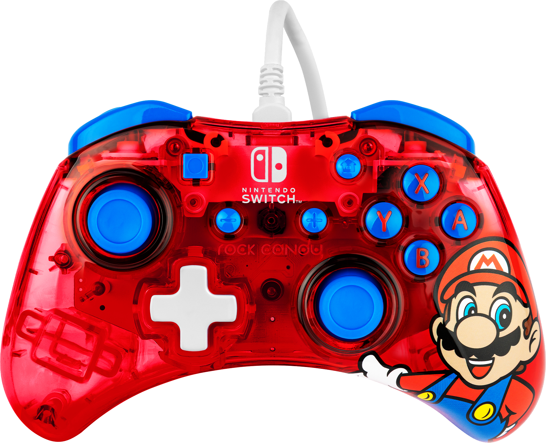 PDP PDP Rock Candy Switch Controller - Mario