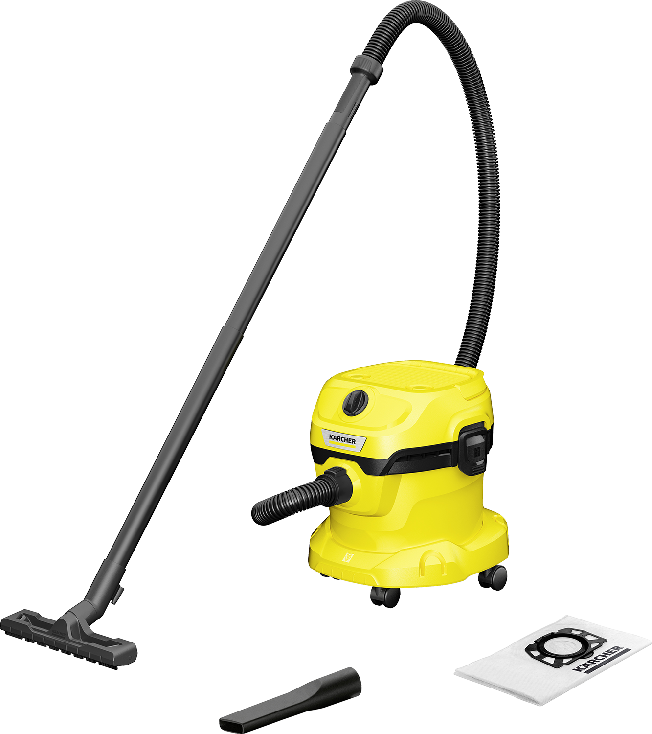 Kärcher Karcher WD 2 Plus V-12/4/18 Geel