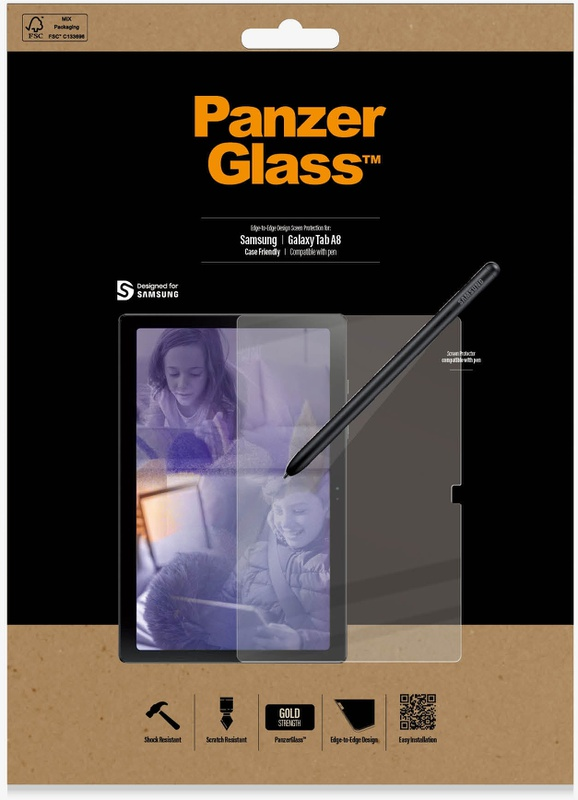 PanzerGlass Panzerglass Samsung Galaxy Tab A8 Case Friendly